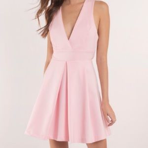 Tobi Date Night Pleated Dress